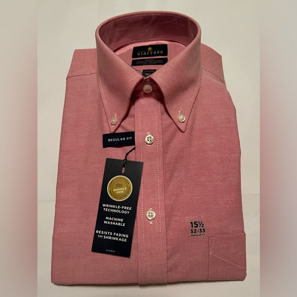 Men’s Stafford Shirt, size; 151/2, 32/33.